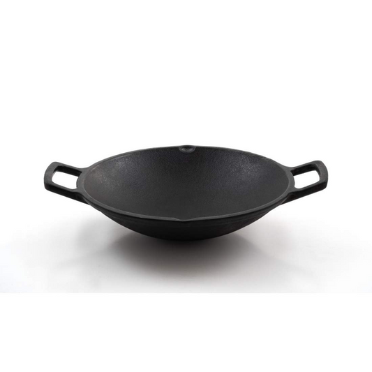 Cast Iron Kadai 10.5-Inch | Pre-Seasoned, Heavy-Duty Cookware for Frying, Sautéing & Cooking – Durable & Versatile