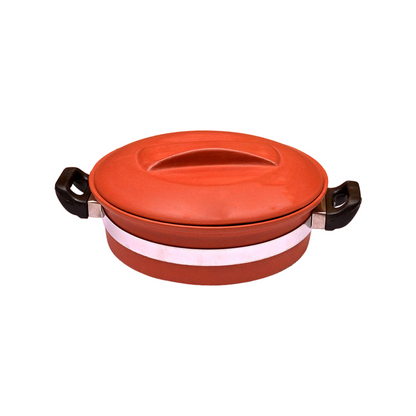 Clay Handi with Handle - 2 Liters | Eco-Friendly, Traditional Cookware for Authentic Cooking