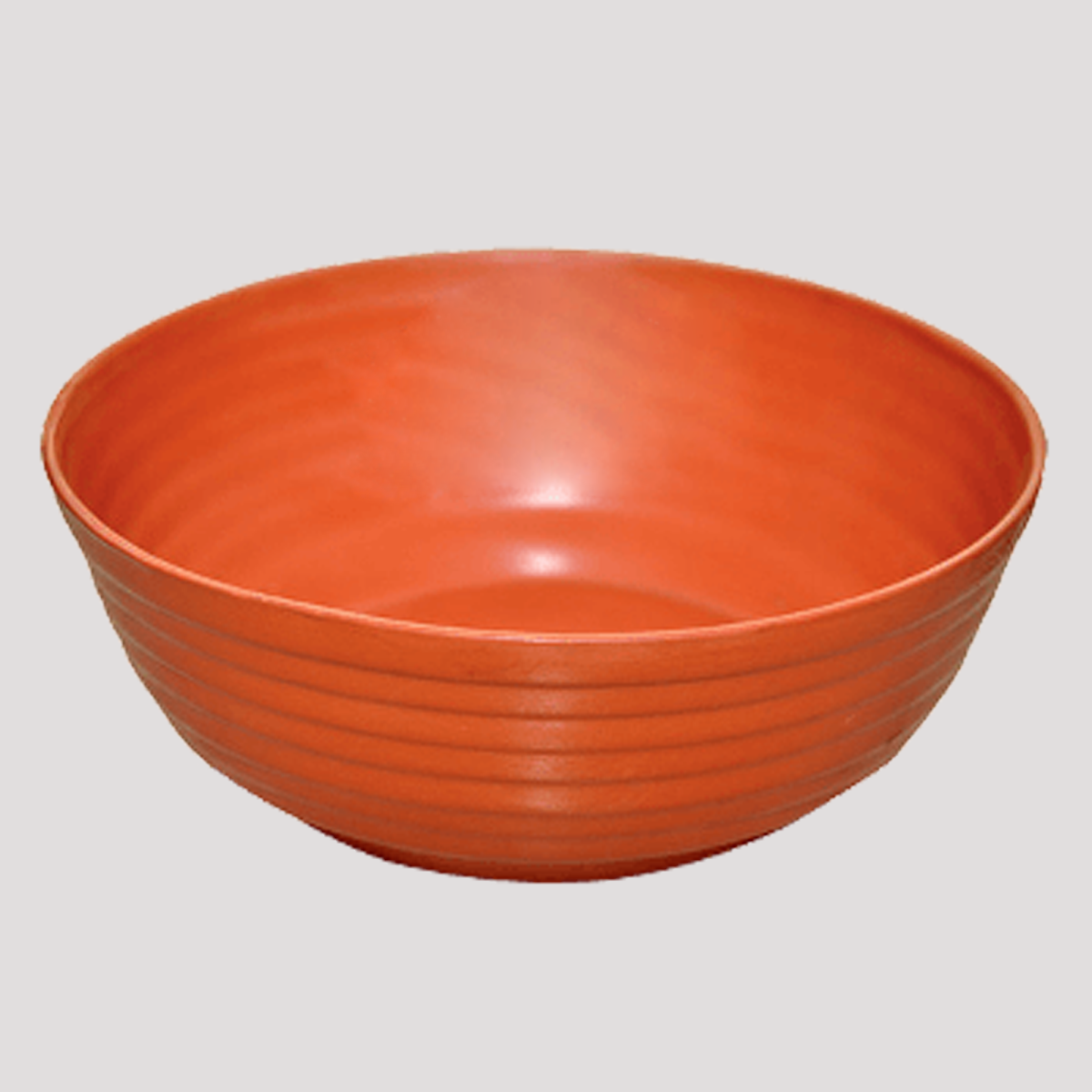 Clay Round Bowl - 1.3 Liters | Eco-Friendly, Natural Serveware for Healthy Dining