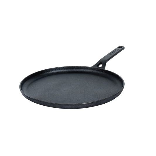 Iron Dosa Tawa with Wooden Handle - 11 Inch | Durable, Non-Stick Cookware for Perfect Crispy Dosas