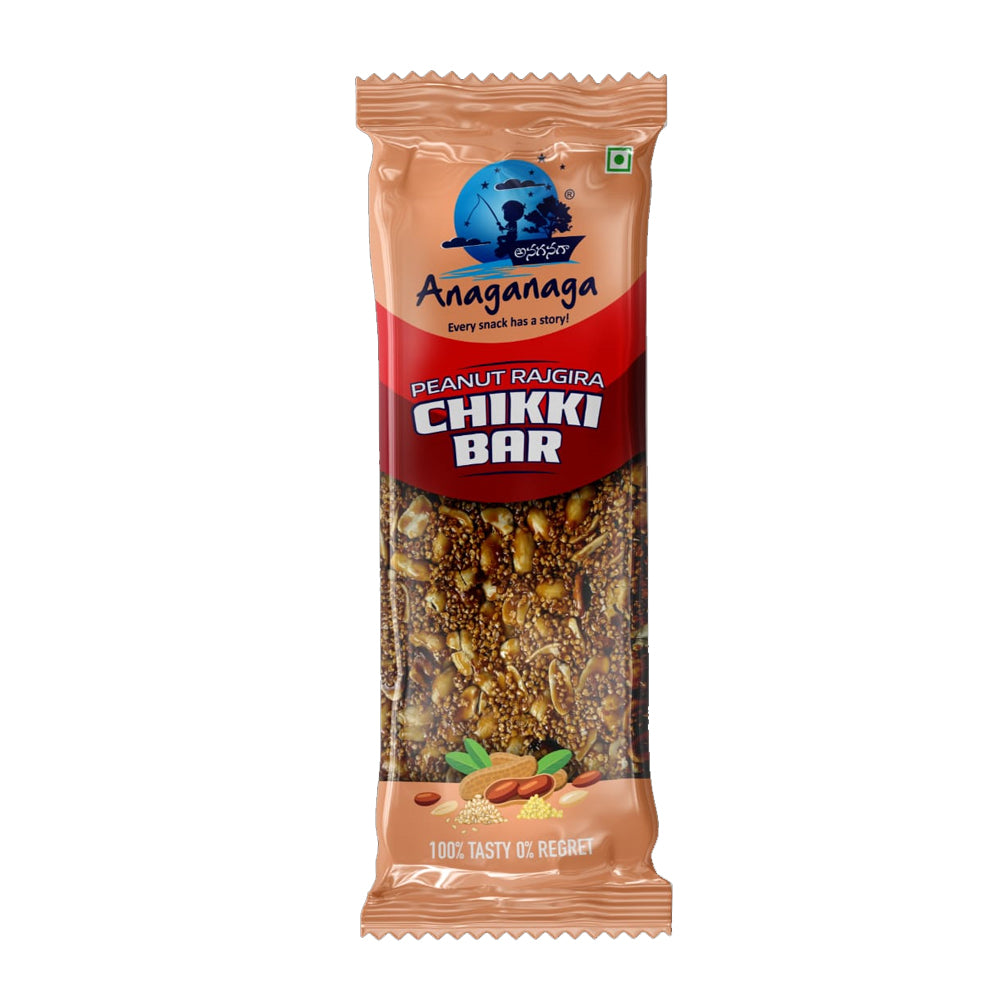 Peanut Rajgira Chikki Bar | Peanut Bar | Health Bar  - 10 gms