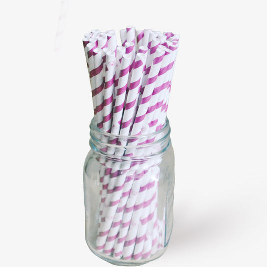 Paper Straw 6mm (Pack of 100)