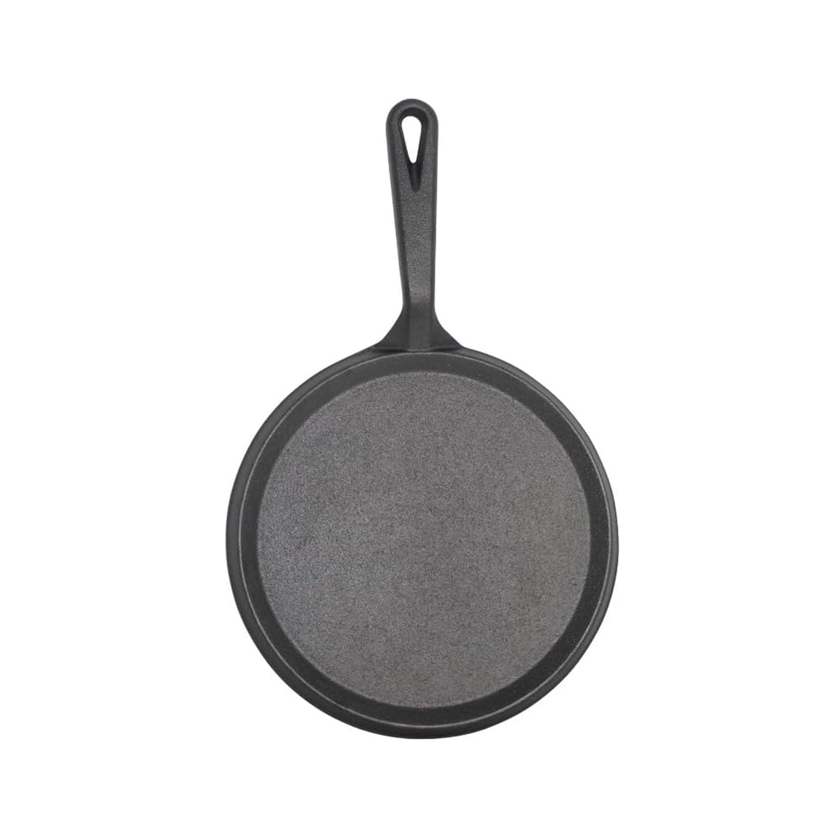 Cast Iron Pizza Pan with Handle | Pre-Seasoned Skillet for Crispy Crusts