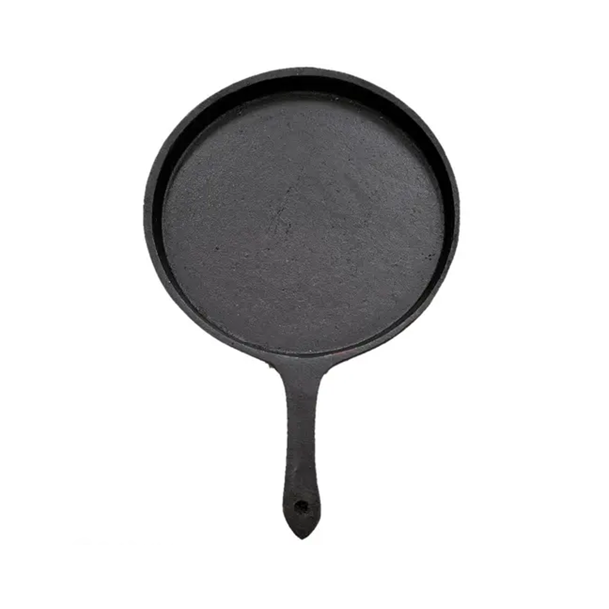 Cast Iron Pizza Pan with Long Handle | Pre-Seasoned, Durable Skillet for Crispy Crusts