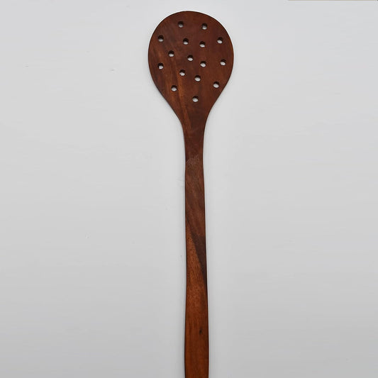 Wooden Spoon With holes