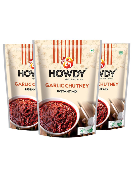 Howdy Garlic Chutney - 50gms