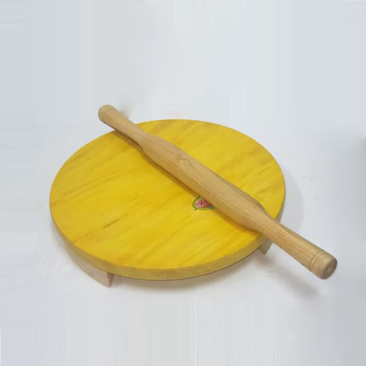 Wooden Chapati Board and Roller