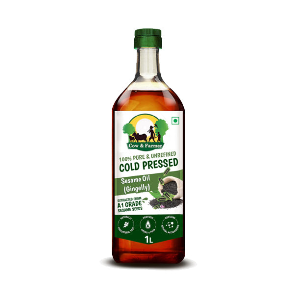 Bull Driven Cold Pressed Gingely Oil 1 Ltr