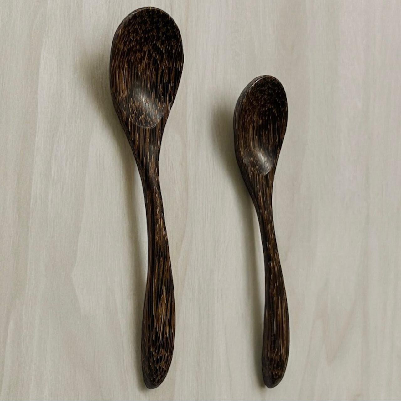 Wooden Square Curry Spoon